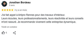 commentaire google